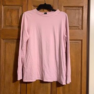 Wild fable pink juniors long sleeved tee